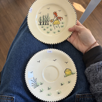 Dúo de platos ingleses infantiles (precio individual)