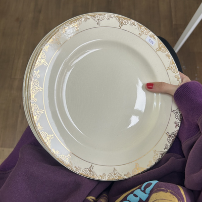 6 platos playos ingleses (precio individual)