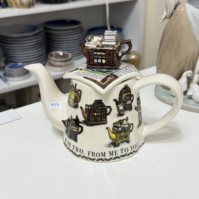 Tetera de Paul Cardew modelo Tea for two, edición 1997_1998