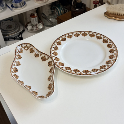 Set de plato y rabanera (precio total)