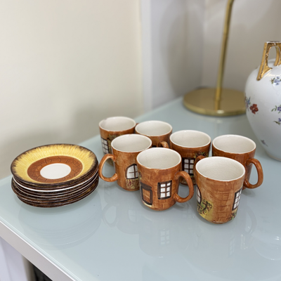 7 tazas de té inglesas con plato Price & Kensington (precio individual)