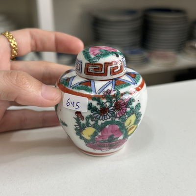 Jarrón oriental miniatura 