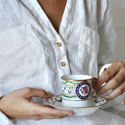 Taza de café Limoge