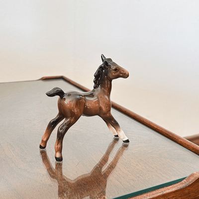 Caballo ingles de porcelana Beswick