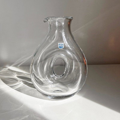 Jarra de cristal de murano