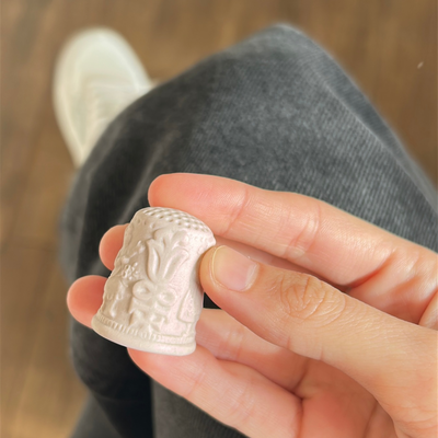 Lladro dedal de porcelana