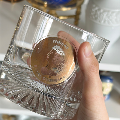 6 vasos de whisky marca Royal Commandm (precio individual)