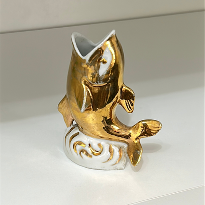 Palillero dorado grande 