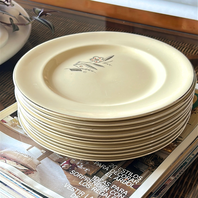 10 platos playos Johnson Bros New Victorian (precio por unidad)