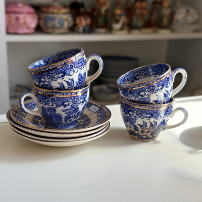 4 tazas de café Old Willow (precio individual)