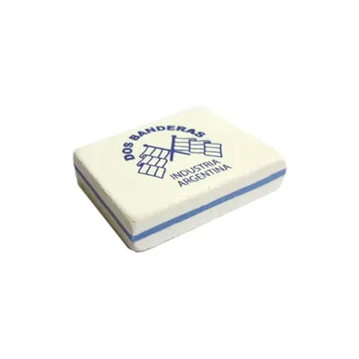 Goma dos banderas x 3 unidades