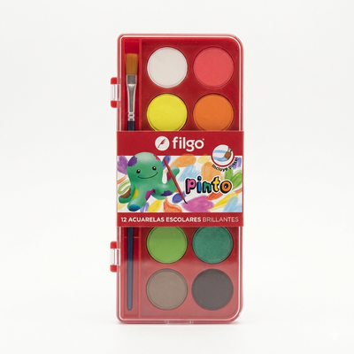 Acuarela x 12 colores FILGO