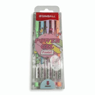 Birome SIMBALL Power gel Pastel