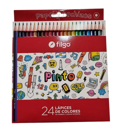 Lápices de colores Filgo x 24