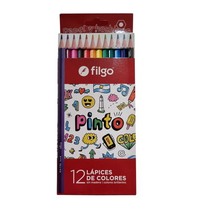 Lápices de Colores Filgo x12 