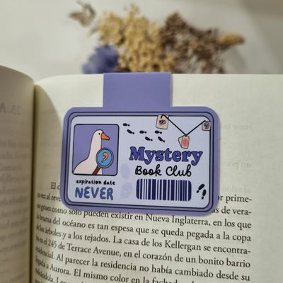 Mystery Book Club - Señaladores Magneticos
