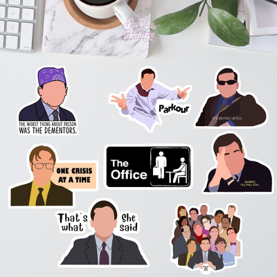 ✨ Pack de Stickers – The Office ✨