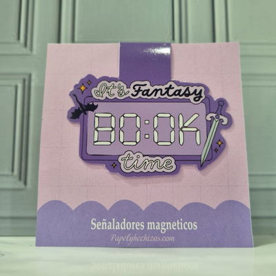 ✨ Señaladores Magnéticos – Línea “Book Time” Fantasy✨