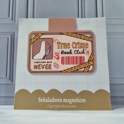 True Crime Book Club - Señaladores Magneticos