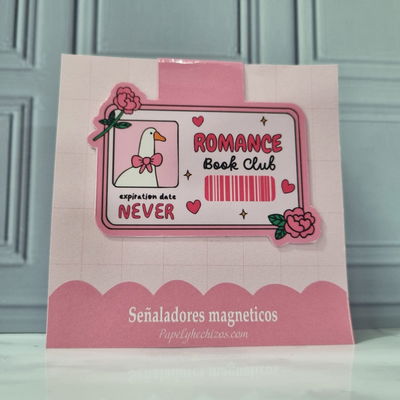 Romance Book Club - Señaladores magneticos