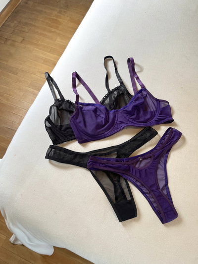 conjunto sara violeta