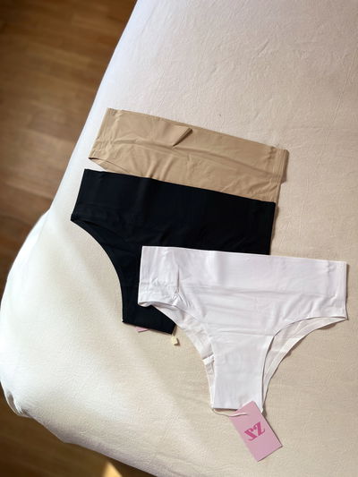 pack x3 vedetinas microfibra: negro, natural & blanco