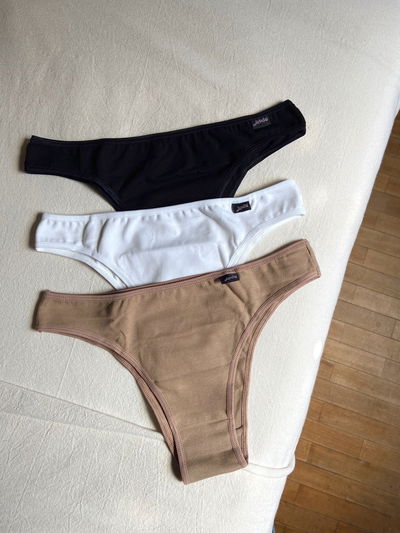 pack x3 vedetinas algodón