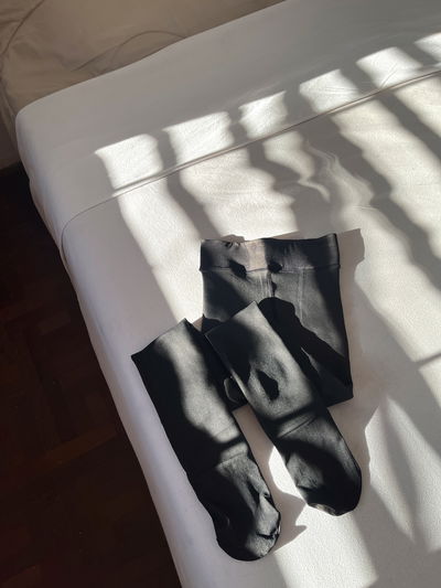 medias con corderito: para niñas