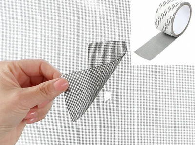 Cinta reparadora de mosquitero autoadhesiva