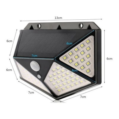 Reflector Solar 100 Leds
