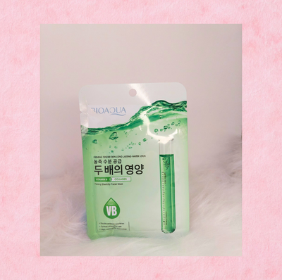 Mascarilla facial vitamina B