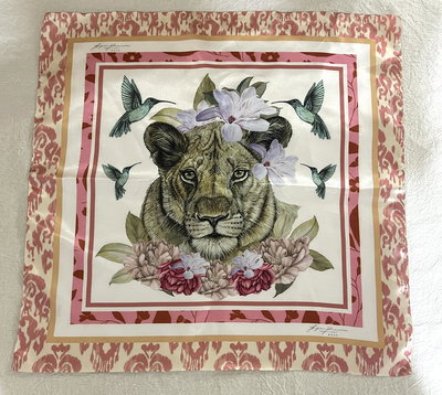 • pañuelo leona | colibríes • 