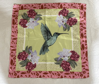 • pañuelo colibríe | flores • 