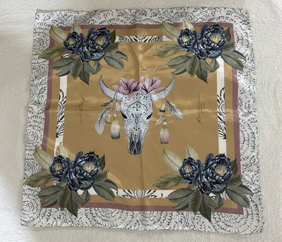 • pañuelo boho | fondo naranja • 