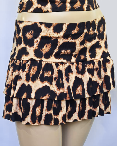 Falda Morley Print Volados