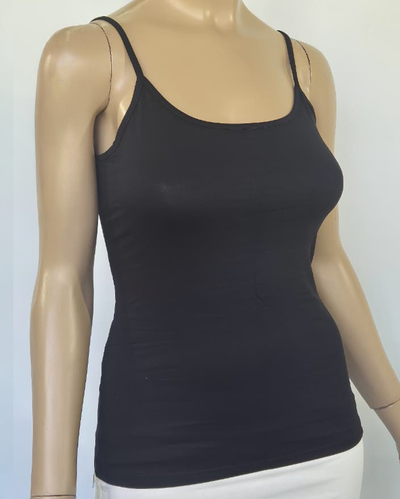 Musculosa Bretel Fino Básica Modal