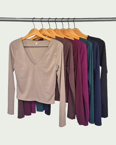 Top Morley Mangas Largas Escote V