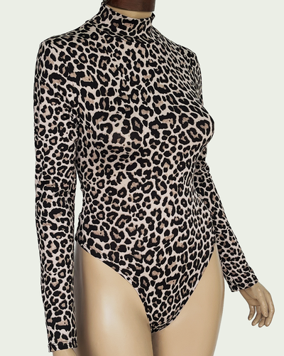 Body Modal Soft Print Media Polera con Mangas Largas