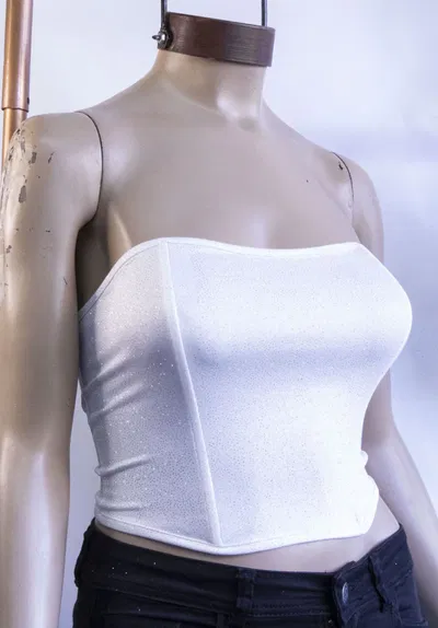 Corset Microfibra Glitter