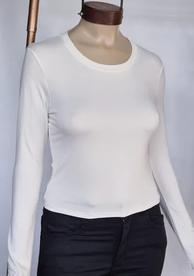 Top Modal Soft Mangas Largas Básico
