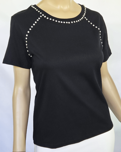 Top Algodón 026 Strass Costura