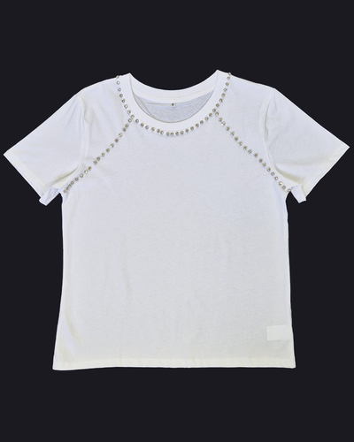 Top Algodón 026 Strass Costura