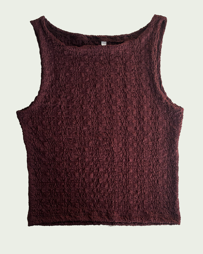 Musculosa Bubble Cuello Bote