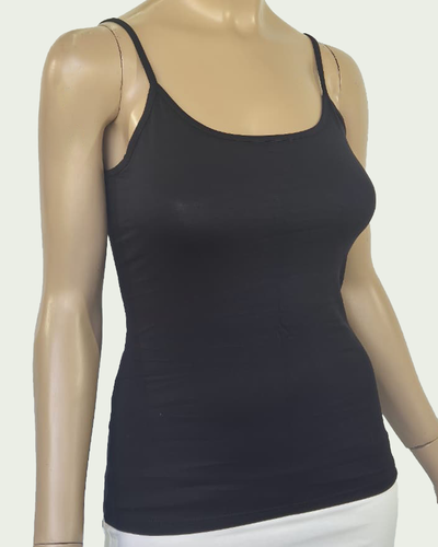 Musculosa Bretel Fino Básica Modal