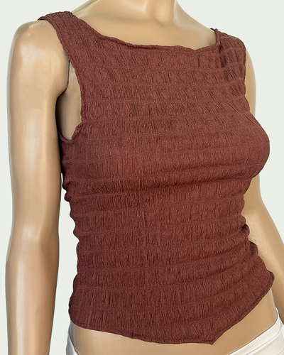 Musculosa Hawaii Cuello Bote