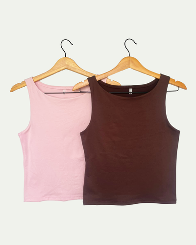 Musculosa Modal Soft Cuello Bote