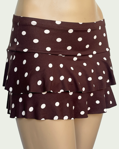 Falda Volados Modal Soft Lunares