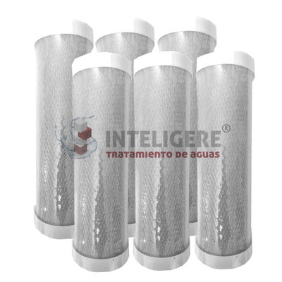 Carbón activado 4,5" x 20" - BB | Pack x 6 unidades