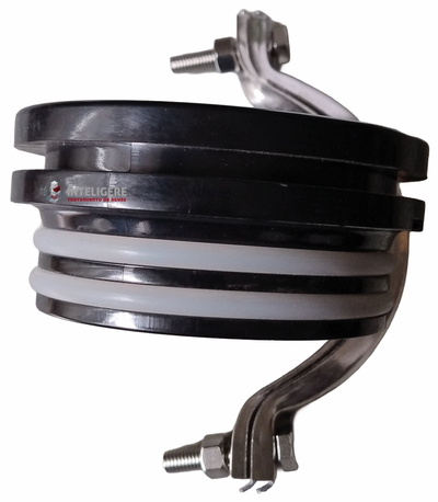 Tapa portamembrana acero inoxidable 4" 300 psi