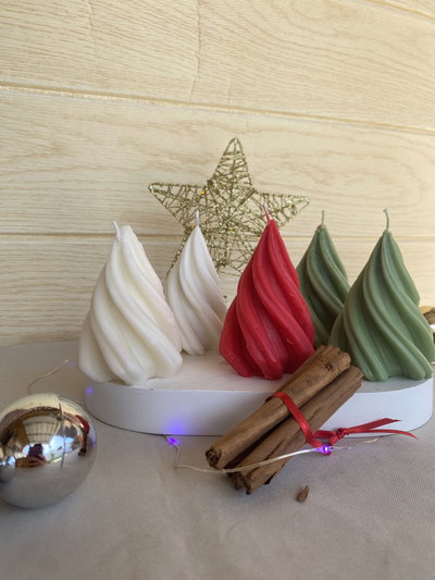 Arbolito navidad torzado